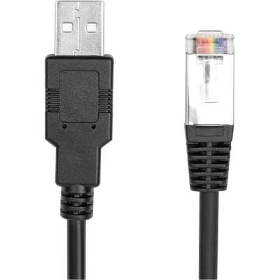 Rocstor USB Console Cable - 6FT 1.8M USB Type-A to RJ45 Rollover Cable