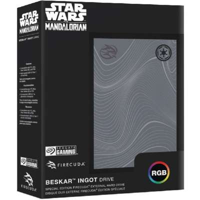 Seagate Firecuda Beskar Ingot Drive 2TB External Hard Disk Drive