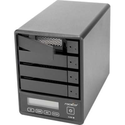 Rocstor Rocpro U35 RAID-72TB 4X18TB 72K USB 3.2 Gen 2 5 GBPS-RAID 0 5 JBOD