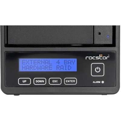 Rocstor Rocpro U35 RAID-16TB 4X4TB SSD USB 3.2 Gen 2 5 GBPS-RAID 0 5 JBOD