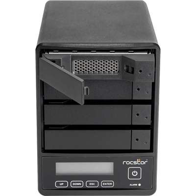 Rocstor Rocpro U35 RAID-16TB 4X4TB SSD USB 3.2 Gen 2 5 GBPS-RAID 0 5 JBOD