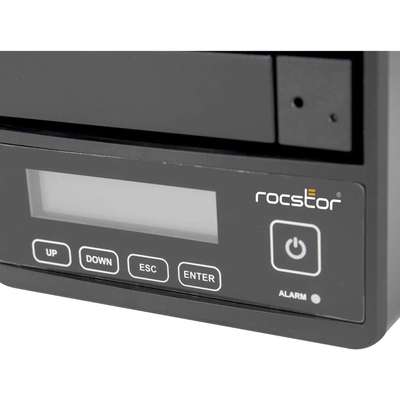 Rocstor Rocpro U35 RAID-16TB 4X4TB SSD USB 3.2 Gen 2 5 GBPS-RAID 0 5 JBOD