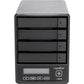 Rocstor Rocpro U35 RAID-16TB 4X4TB SSD USB 3.2 Gen 2 5 GBPS-RAID 0 5 JBOD
