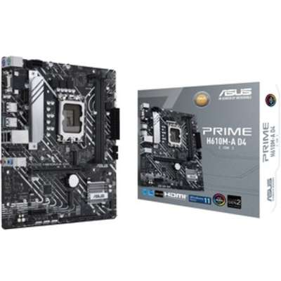 ASUS Prime H610M-A D4-CSM Lga 1700 Intel 12TH Gen MicroATX Motherboard