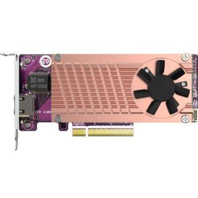 QNAP QM2 Series 2XPCIE 2280 M2 SSD Slots PCIE 10GBE Nbase-T Port