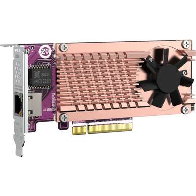 QNAP QM2 Series 2XPCIE 2280 M2 SSD Slots PCIE 10GBE Nbase-T Port