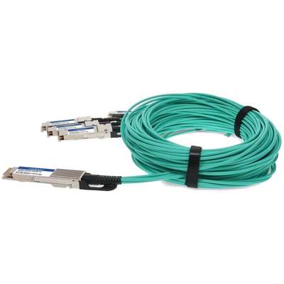 AddOn MSA & TAA Compliant DAC 400GBASE QSFP-DD/4XQSFP56 Pam-4 5M