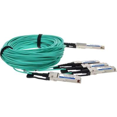AddOn MSA & TAA Compliant DAC 400GBASE QSFP-DD/4XQSFP56 Pam-4 5M