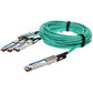 AddOn MSA & TAA Compliant DAC 400GBASE QSFP-DD/4XQSFP56 Pam-4 25M