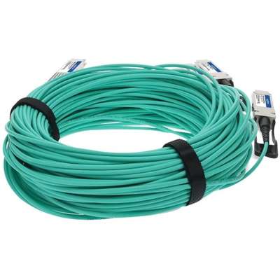 AddOn MSA & TAA Compliant DAC 400GBASE QSFP-DD/4XQSFP56 Pam-4 40M