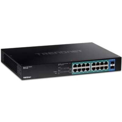 TRENDnet 18-Port Gigabit PoE+ Switch (240W)