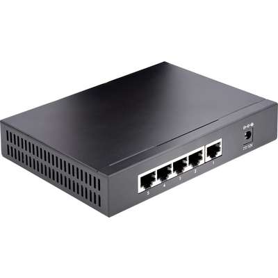 StarTech.com Unmanaged 2.5G Switch 5 Port All-Metal Case Fanless Wall Kit