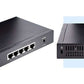 StarTech.com Unmanaged 2.5G Switch 5 Port All-Metal Case Fanless Wall Kit