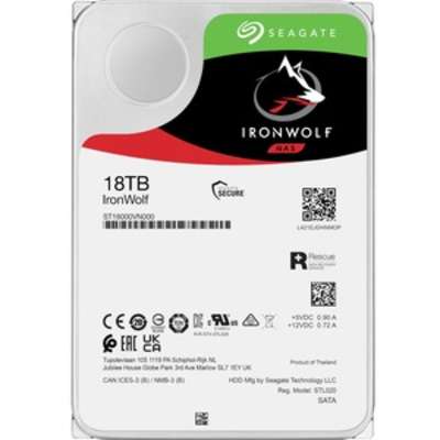 Seagate 18TB Ironwolf 7.2K RPM