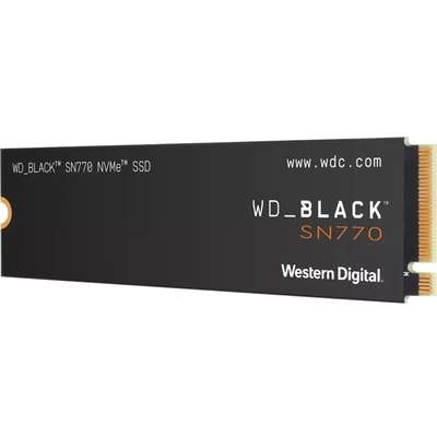 Western Digital WD Black SN770 NVMe SSD Internal Storage, 250GB-M.2 2280 PCIE Gen 4,5 Year Warranty