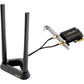 Asus NT Pce-AXE58BT WiFi 6E PCI-E Adapter with 2 External antennas