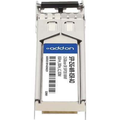 AddOn Arista SFP-25G-MR-XSR Comp XCVR 25G-SR LC 850NM 300M MMF SFP28