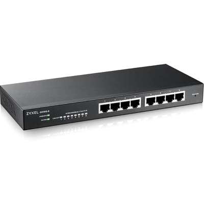 Zyxel 8 Port Gigabit Smart Managed Switch Nebulaflex Compatible