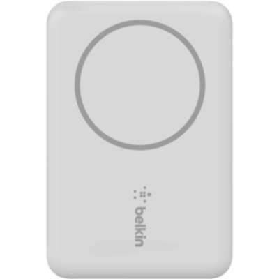 Belkin Magnt Wireless Power Bank White