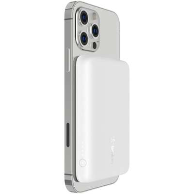 Belkin Magnt Wireless Power Bank White