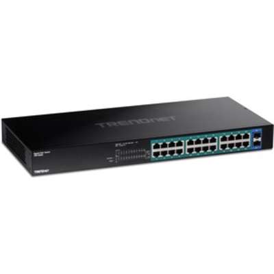 TRENDnet 26-Port Gigabit PoE+ Switch (380W)