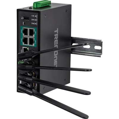 TRENDnet Industrial AC1200 Wireless Gigabit PoE+ Router