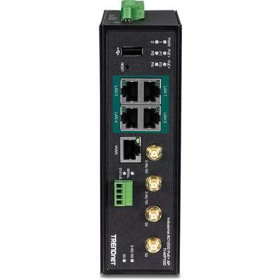 TRENDnet Industrial AC1200 Wireless Gigabit PoE+ Router