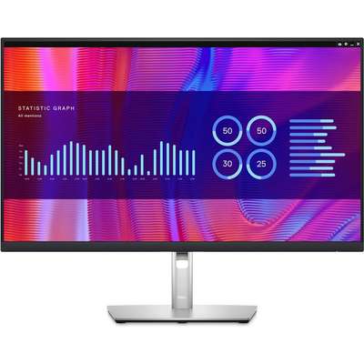 Dell P2723DE 27" QHD LCD Monitor - 16:9 - Black, Silver - USB-C