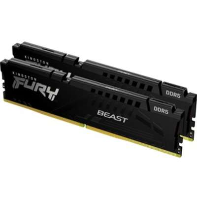 Kingston Technology 16GB 5200MHZ DDR5 CL40 DIMM Kit Of 2 Fury Beast Black