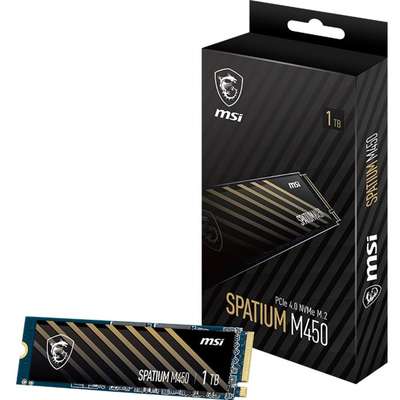 MSI Spatium M450 PCIE 4.0 1TB NVMe M.2