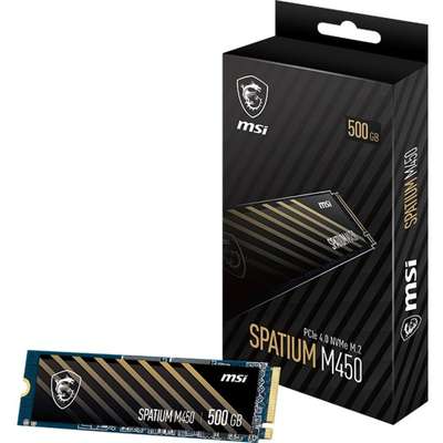 MSI Spatium M450 PCIE 4.0 500GB NVMe M.2