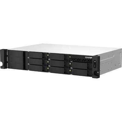 Qnap 2U 8-Bay Short-Depth Rackmount NAS/ISCSI IP-S