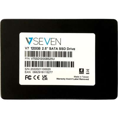 V7 120GB V7 2.5 SSD Bulk Pack 7MM 3D TLC SATA