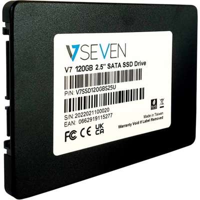 V7 120GB V7 2.5 SSD Bulk Pack 7MM 3D TLC SATA