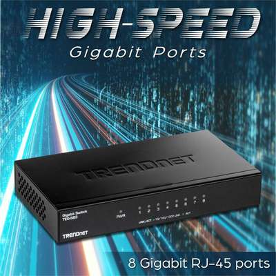 TRENDnet 8-Port Gigabit Desktop Switch