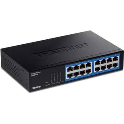 TRENDnet 16-Port Gigabit Desktop Switch with metal case