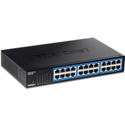 TRENDnet 24-Port Gigabit Desktop Switch with  metal case