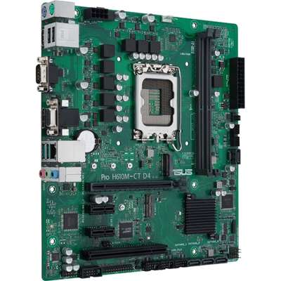 ASUS Pro H610M-CT D4-CSM Lga 1700 PCIE 4.0 DDR4 3200 DP HDMI D-Sub
