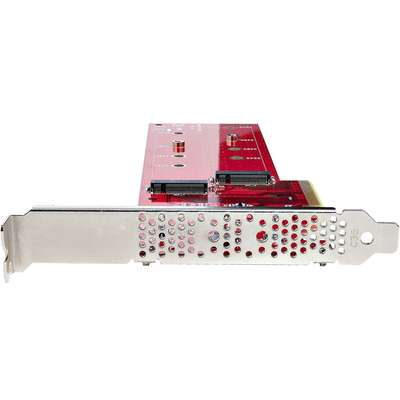 StarTech.com Dual M.2 PCIE SSD Adapter Card with Bifurcation PCIE 4.0