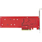 StarTech.com Dual M.2 PCIE SSD Adapter Card with Bifurcation PCIE 4.0