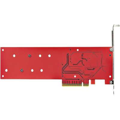 StarTech.com Dual M.2 PCIE SSD Adapter Card with Bifurcation PCIE 4.0