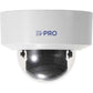 iPRO 1080P Indoor Vandal Dome Camera with AI Engine, H.265/H.264/MJPEG, 2.9-9.0MM 3.1x