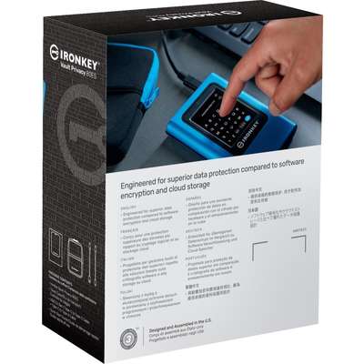 Kingston Technology 960GB Ironkey Vault Privacy 80 XTS-AES 256-Bit Encrypted External