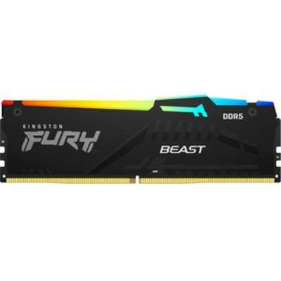 Kingston Technology 16GB 5200MT/S DDR5 CL40 DIMM Fury Beast RGB