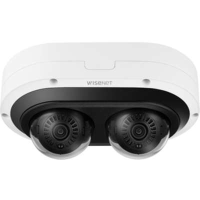 Hanwha Techwin America Network Vandal Outdoor 2 Channel AI IR dome