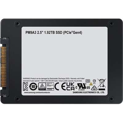 Samsung PM9A3 1.9TB NVMe U.2 Enterprise SSD