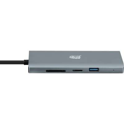 Adesso Expand Your Laptops Connection Port with This USB Type-C Multiport Docking