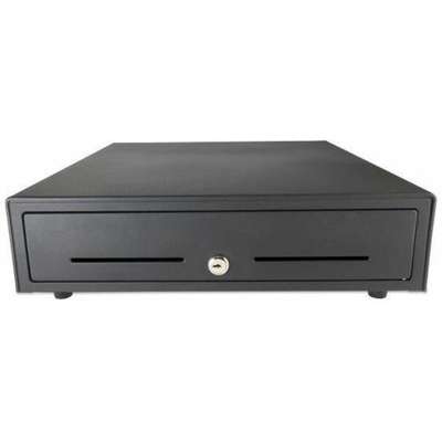 POS-X Apex Pro Cash Drawer 16X16 Black Canadian 4-Bill EPC Cable