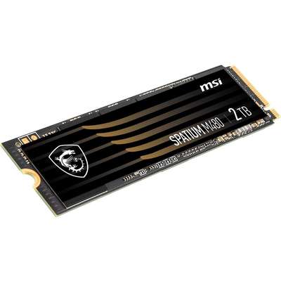 MSI Spatium M480 PCIE 4.0 NVMe M.2 2TB Play