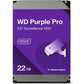 Western Digital 22TB WD Purple Pro Smart Video Hard Drive